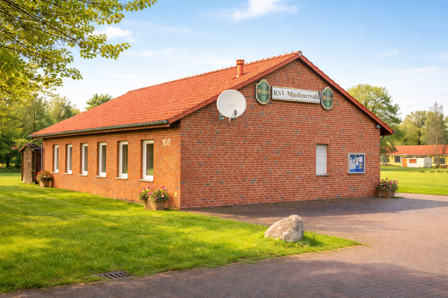 Vereinsheim des RSV Mindenerwald im Grünen